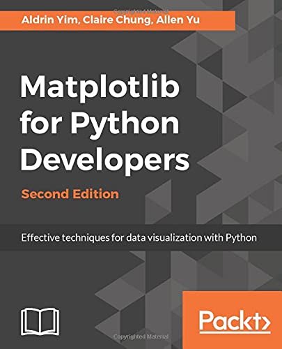 Aldrin Yim Matplotlib For Python Developers, Effective Techniques For Data Visualization With Python (English Edition), Effective Techniques For Data