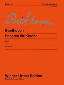Sonaten für Klavier: Nach den Quellen herausgegeben. Band 1. op. 2 - op. 22. Klavier.: op. 2 - op. 22. Nach den Quellen herausgegeben (Wiener Urtext Edition)