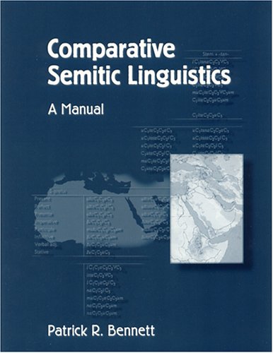Comparative Semitic Linguistics: A Manual