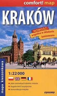 Krakow mapa kieszonkowa 1