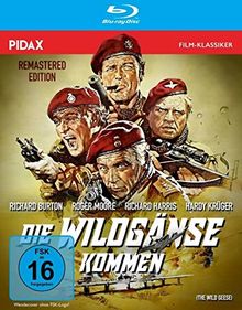 Die Wildgänse kommen - Remastered Edition (The Wild Geese) / Spektakuläre Söldner-Action mit Weltstarbesetzung in brillanter HD-Qualität (Pidax Film-Klassiker) [Blu-ray]