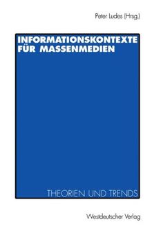 Informationskontexte für Massenmedien