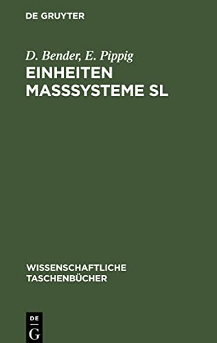 Einheiten Maßsysteme Sl