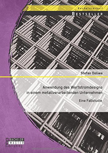 Anwendung des Wertstromdesigns in einem metallverarbeitenden Unternehmen: Eine Fallstudie