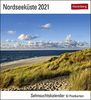 Nordseeküste Kalender 2021: Sehnsuchtskalender, 53 Postkarten