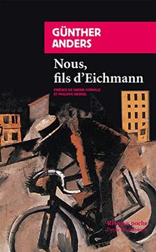 Nous, fils d'Eichmann : lettre ouverte à Klaus Eichmann