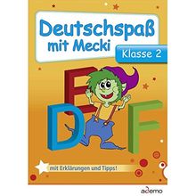 Kinderlehrbuch Deutschspaß mit Mecki, Klasse 2