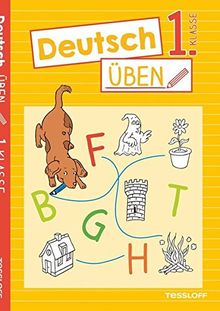 Deutsch üben 1. Klasse: Alphabet und erste Wörter, lesen und schreiben lernen