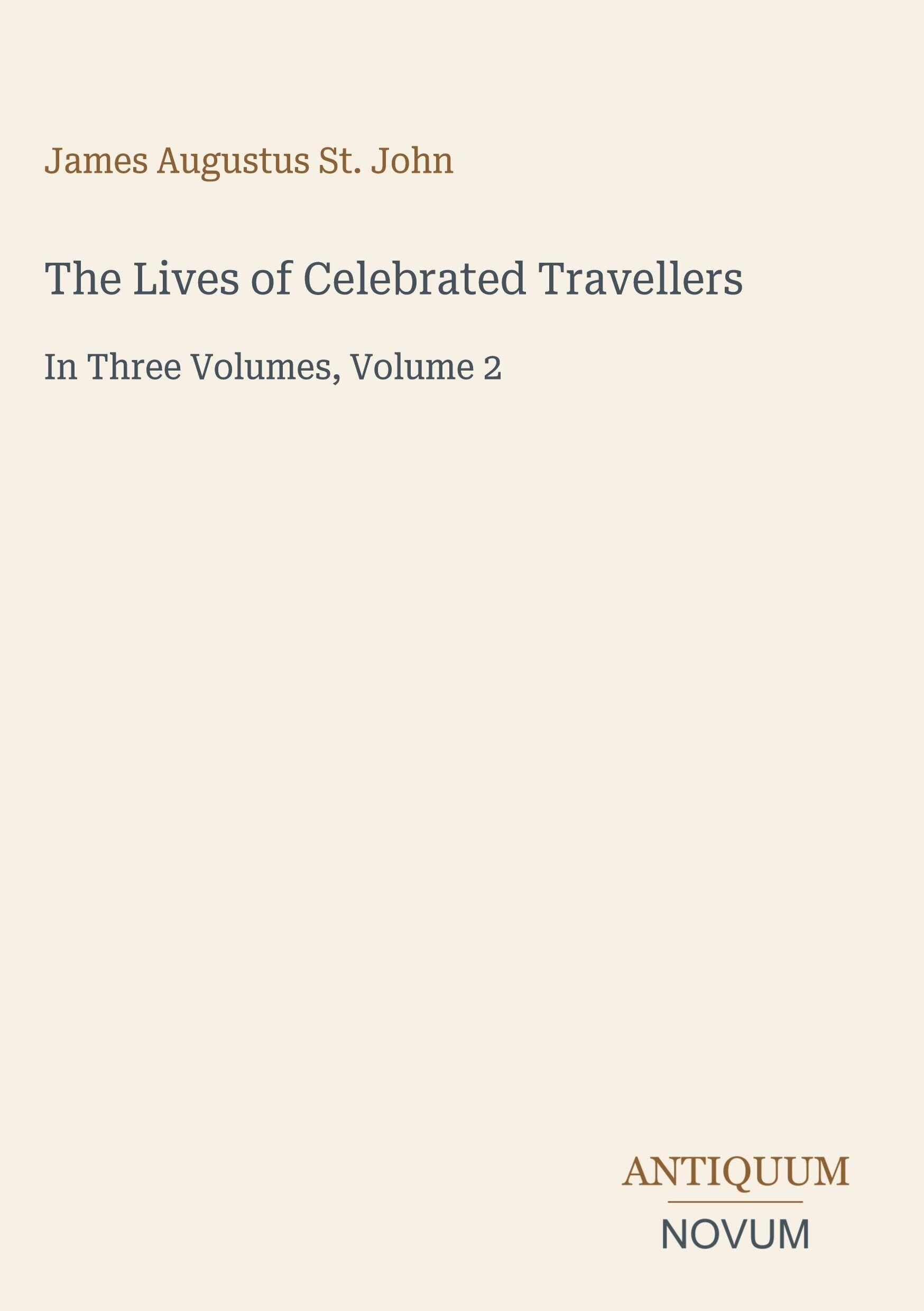 The Lives of Celebrated Travellers