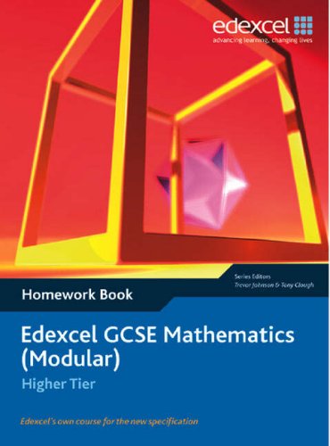 Edexcel Gcse Maths Modular Higher Homework Book Von Tony Clough