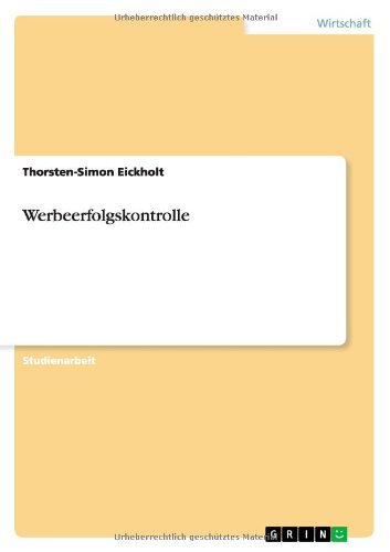 Werbeerfolgskontrolle