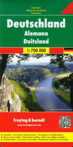 Freytag Berndt Autokarten, Deutschland - Maßstab 1:700 000