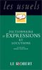 Dictionnaire des expressions et locutions (Expressions Poc)