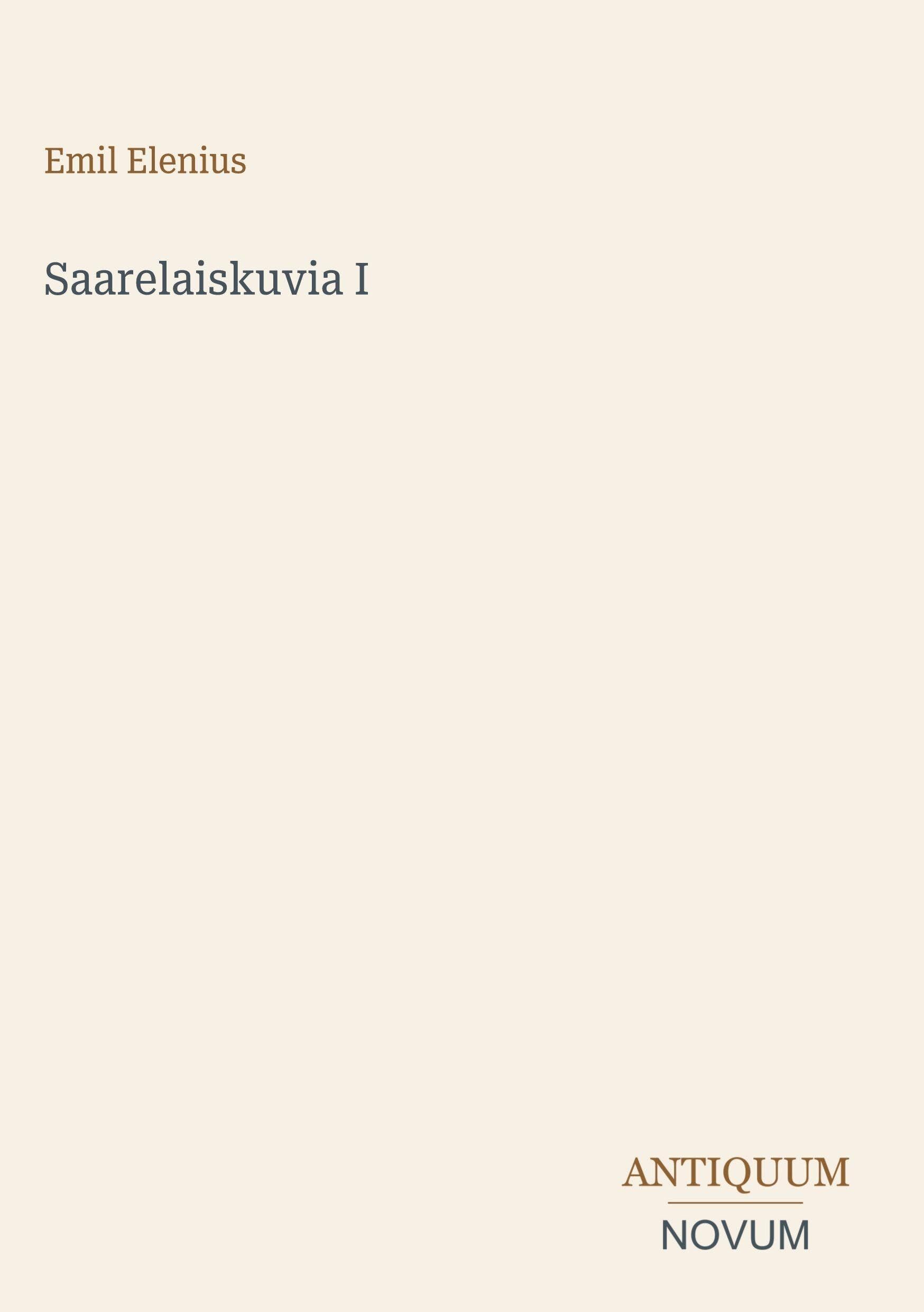 Saarelaiskuvia I