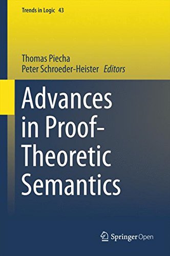 Advances in Proof-Theoretic Semantics (Trends in Logic)