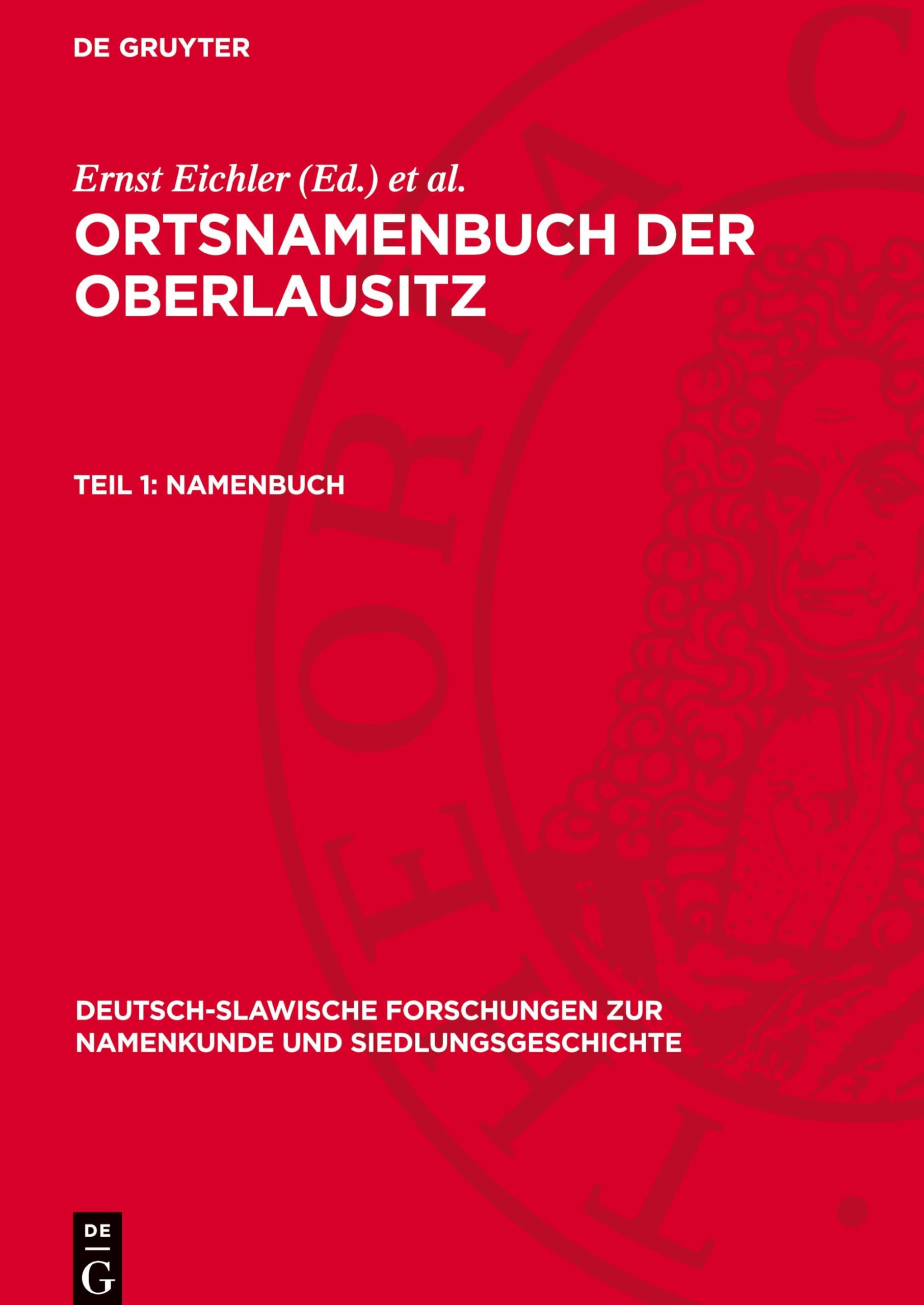 Namenbuch: DE (Deutsch-slawische Forschungen zur Namenkunde und Siedlungsgeschichte, 28)