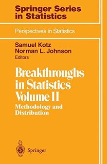 Breakthroughs in Statistics: Methodology And Distribution (Springer Series in Statistics)