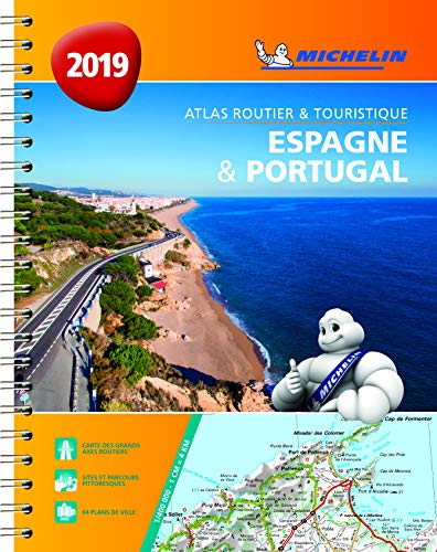 Espagne & Portugal 2019 : atlas routier et touristique. Espana & Portugal 2019 : atlas de carreteras y turistico. Espana & Portugal 2019 : atlas rodoviario e turistico