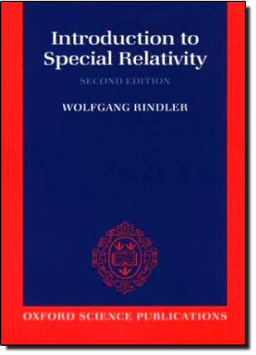 Introduction To Special Relativity (Oxford Science Publications)
