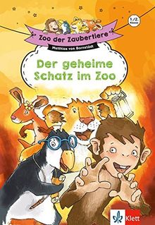 Klett Zoo der Zaubertiere: Der geheime Schatz im Zoo, 1./2. Klasse: Lesen Lernen, ab 6 Jahren