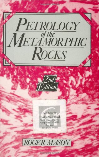 Petrology of the Metamorphic Rocks