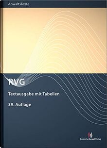 RVG: Textausgabe mit Tabellen (Anwaltstexte)