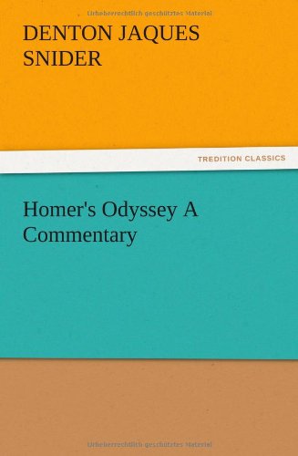 Homer's Odyssey A Commentary