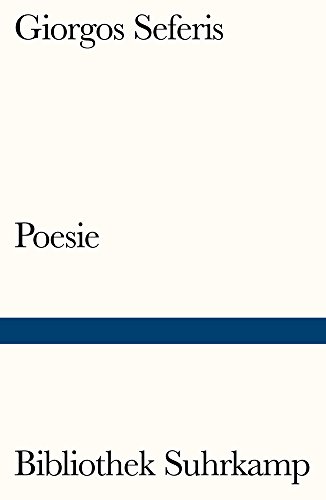 Poesie: Gedichte (Bibliothek Suhrkamp)