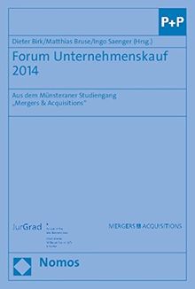 Forum Unternehmenskauf 2014: Aus dem Münsteraner Studiengang "Mergers & Acquisitions"