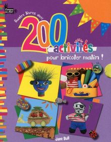 Quatre livres avec 200 activités pour bricoler malin !