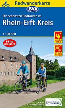 Radwanderkarte BVA Die schönsten Radtouren im Rhein-Erft-Kreis 1:50.000, reiß- und wetterfest, GPS-Tracks Download (Radwanderkarte 1:50.000)