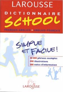 Larousse Dictionnaire School: Francais-Anglais/Anglais-Francais