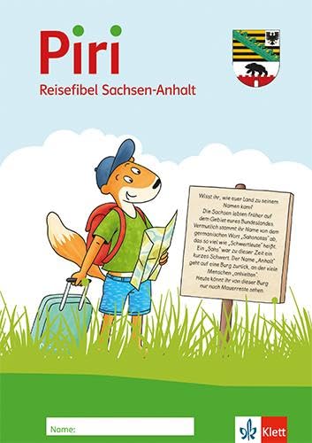 Piri 4 Sachunterricht. Ausgabe für Sachsen-Anhalt: Arbeitsheft mit Reisefibel Klasse 4 (Piri. Ausgabe ab 2022)