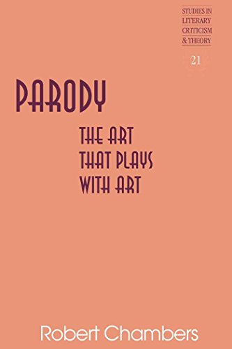 Parody: The Art That Plays with Art (Studies in Literary Criticism and Theory)