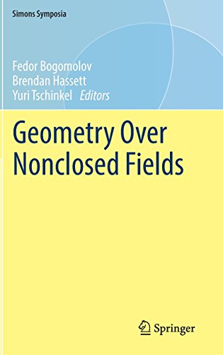 Simons Symposia: Geometry Over Nonclosed Fields