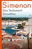 Das Testament Donadieu (Die großen Romane)