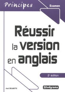 Réussir la version en anglais