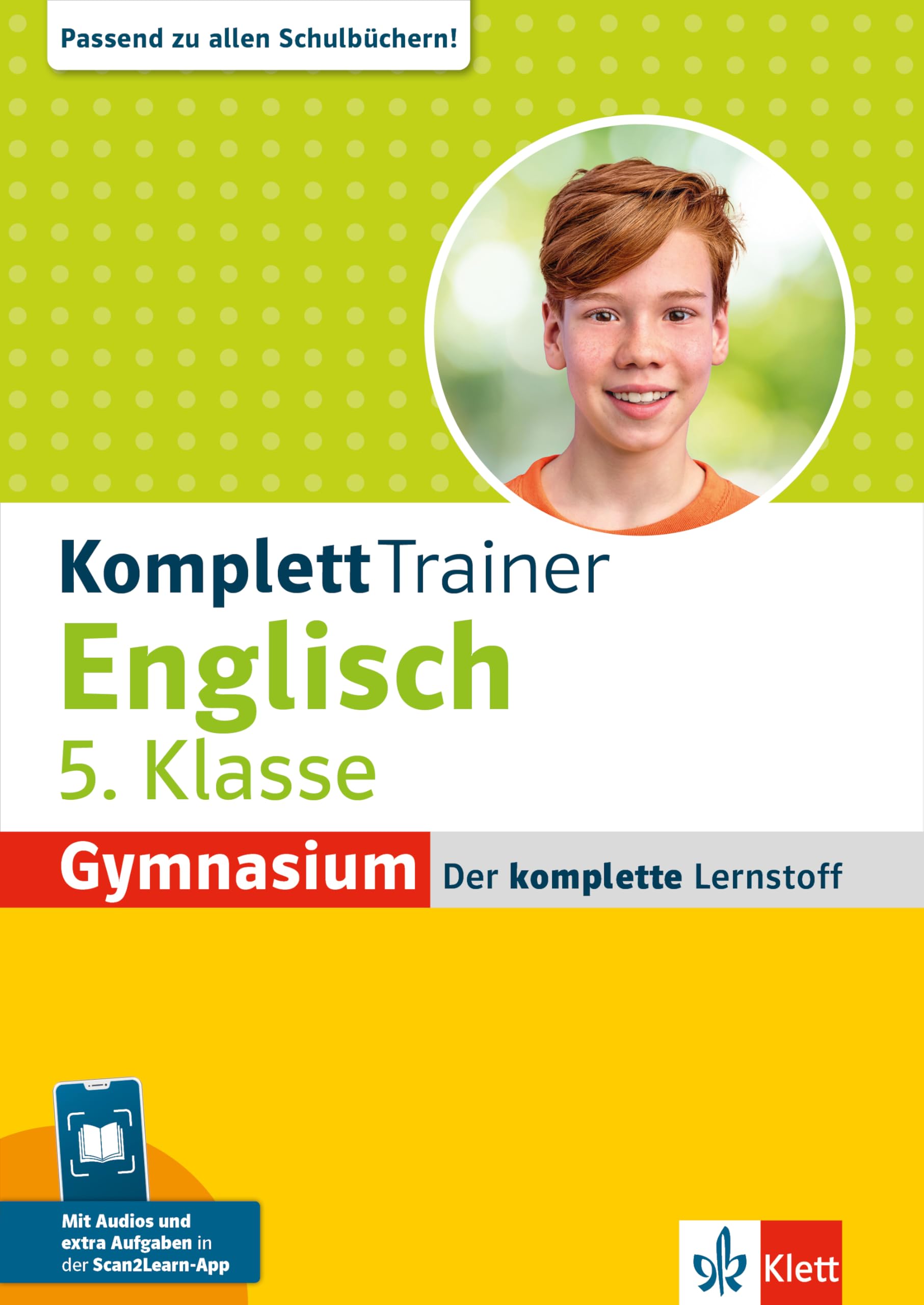 unbekannt Klett KomplettTrainer Gymnasium Englisch 5. Klasse, Mit Audios Und Extra Aufgaben In Der Scan2Learn-App