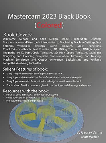 Mastercam 2023 Black Book: 3rd Edition