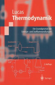 Thermodynamik: Die Grundgesetze der Energie- und Stoffumwandlungen (Springer-Lehrbuch)