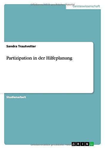 Partizipation in der Hilfeplanung