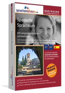 Sprachenlernen24.de Spanisch-Basis-Sprachkurs. CD-ROM für Windows Vista; XP; NT; ME; 2000; 98/Linux | Buch | Zustand gut