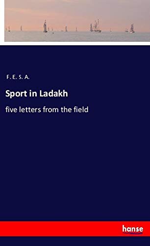 Sport in Ladakh: five letters from the field
