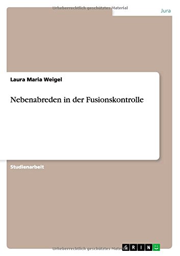 Nebenabreden in der Fusionskontrolle