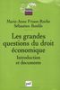 Les grandes questions du droit économique : introduction et documents