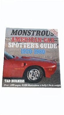 Monstrous American Car Spotter's Guide 1920-1980/110383Ap
