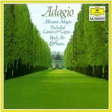 Albinoni/Adagio Bach:Air de Musikfest | CD | état bon