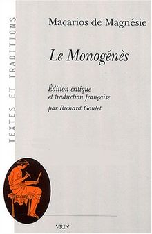 Le monogénès von Magnesie, Macarios De - Taschenbuch