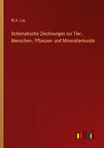 Schematische Zeichnungen zur Tier-, Menschen-, Pflanzen- und Mineralienkunde