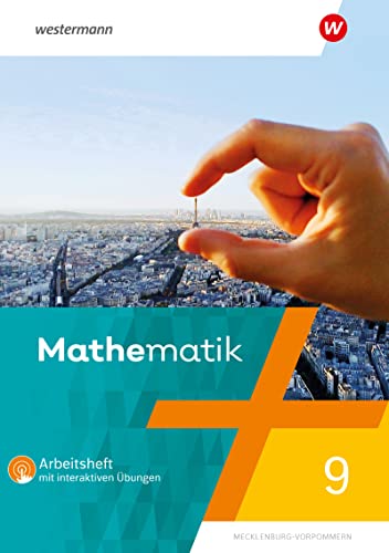 Mathematik 9. Arbeitsheft mit interaktiven Übungen. Für Regionale Schulen in Mecklenburg-Vorpommern: Ausgabe 2019